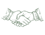 Handshake Graphic